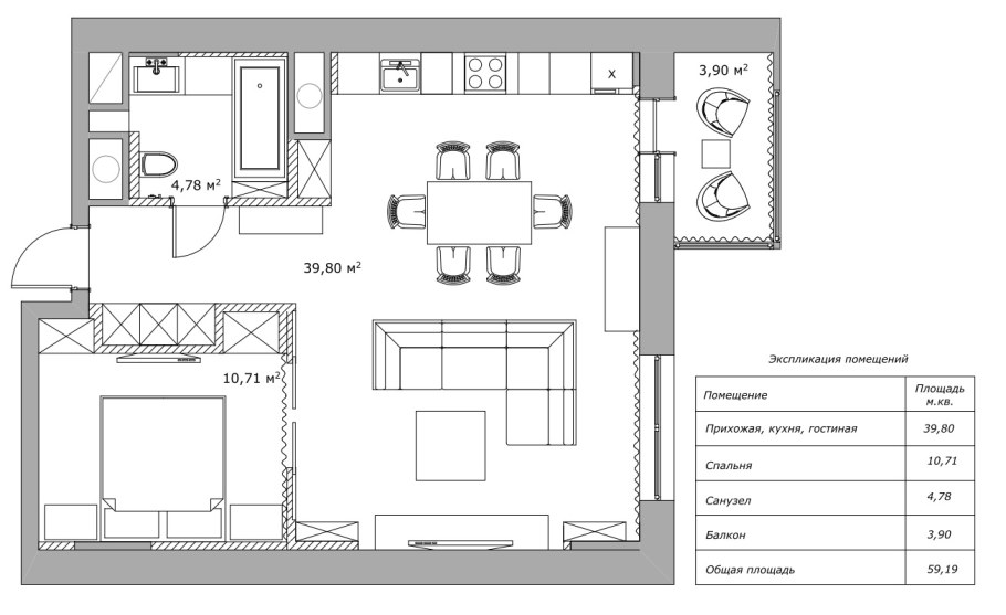 Планировка квартир п44 двухкомнатной квартиры расстановка мебели