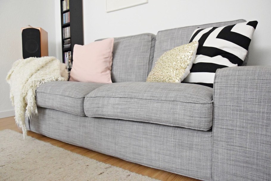 Диван Лондон рогожка коричневый