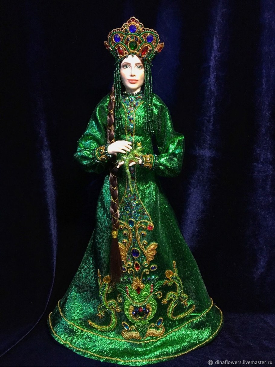 Кукла из ваты хозяйка медной горы