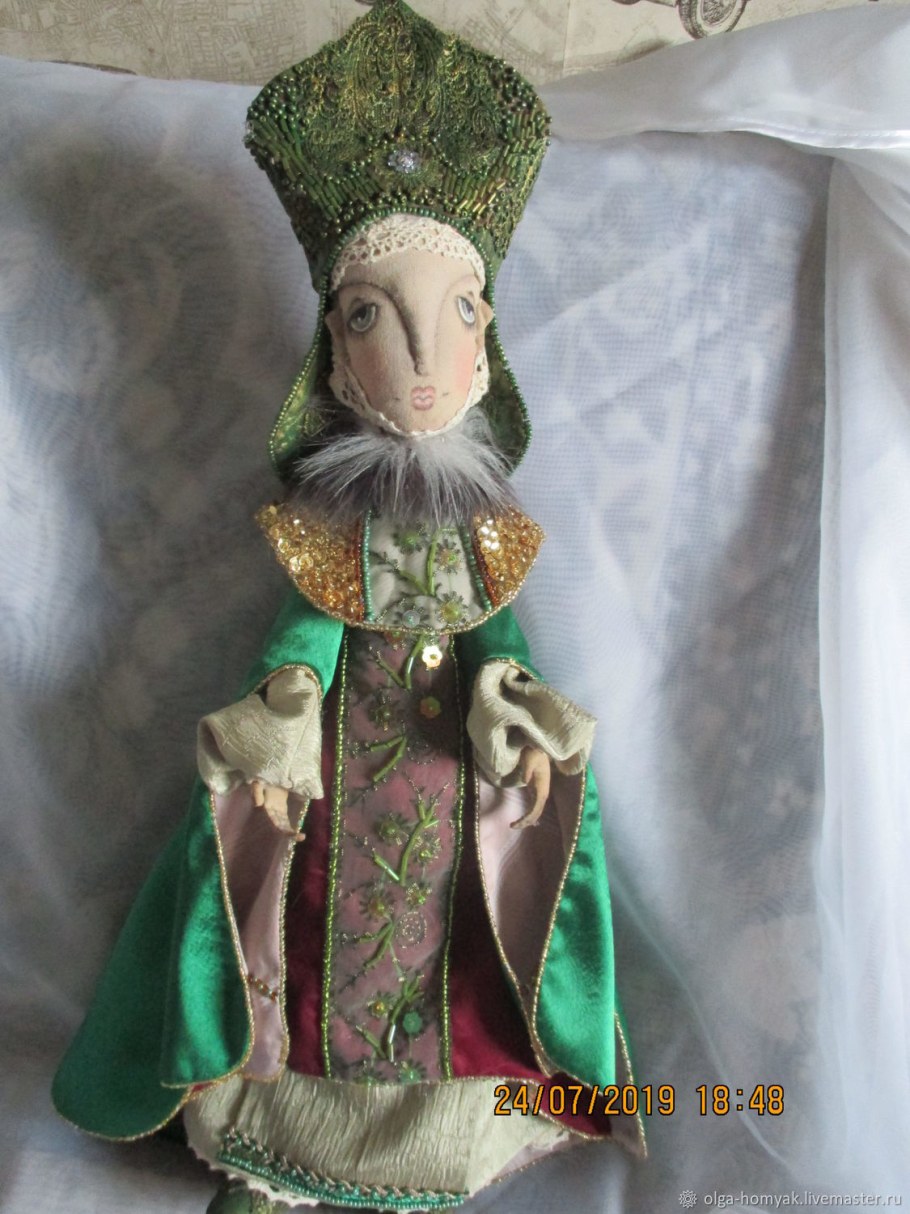 Оксана Лифенко кукла хозяйка медной горы