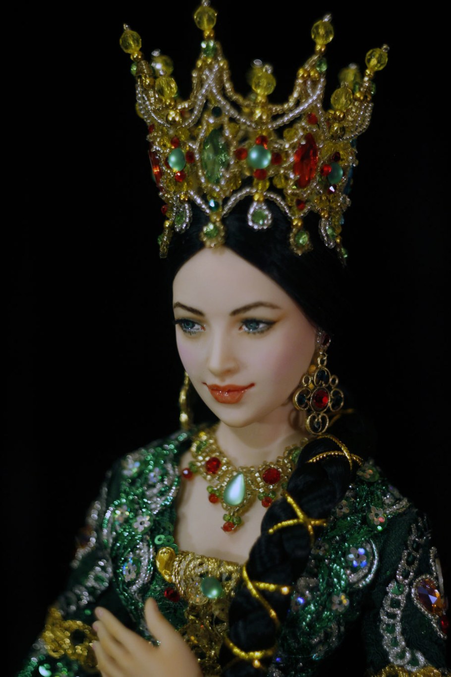 Хозяйка медной горы кукла Алены Абрамовой