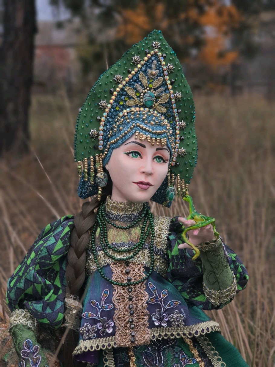 Кукла хозяйка медной горы Лариса Исаева