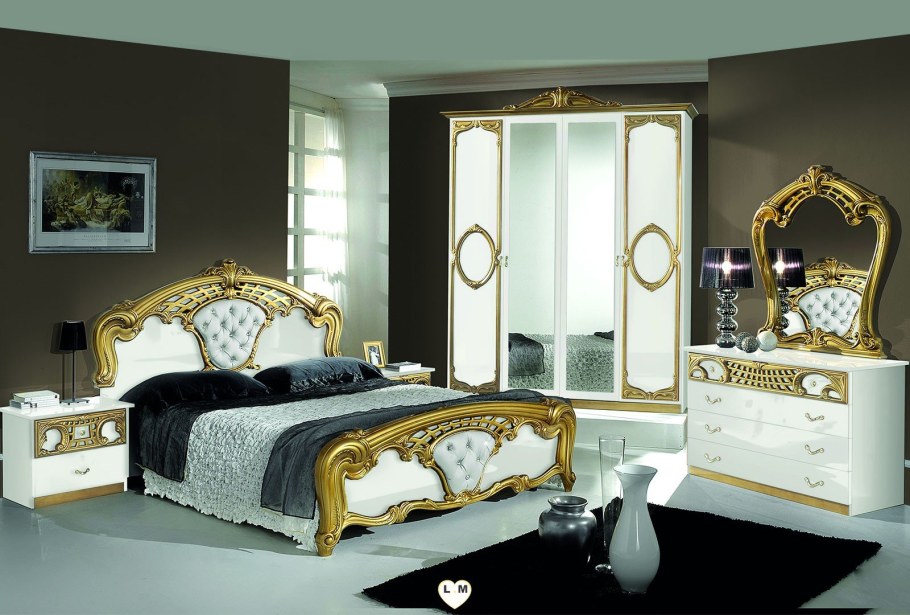 Спальня роза орех Интердизайн