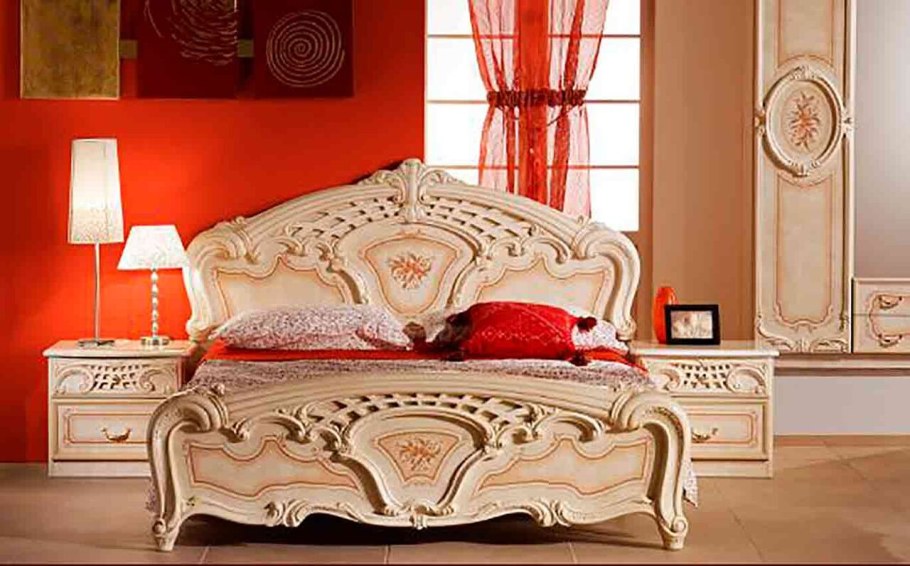 Спальня роза беж диа мебель