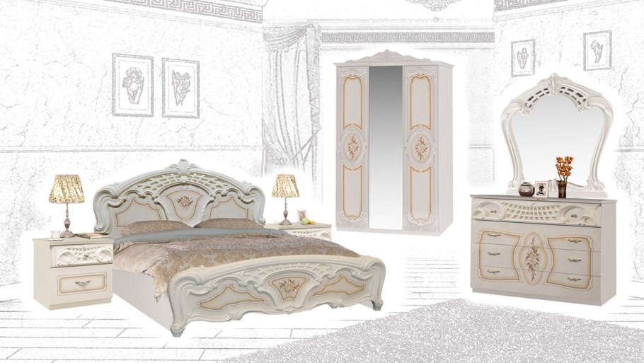 Роза беж Интердизайн