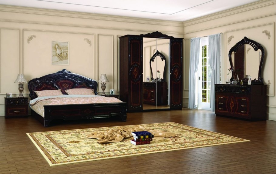 Интердизайн спальня роза беж