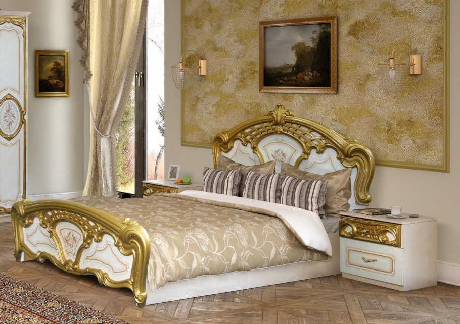 Кровать роза Интердизайн