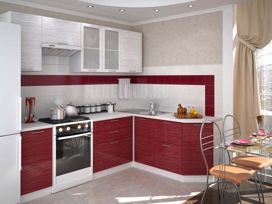 Стенка «Джули» (рамух белый)