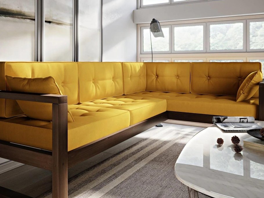 Диван Arsko Астер мини Textile венге Brown