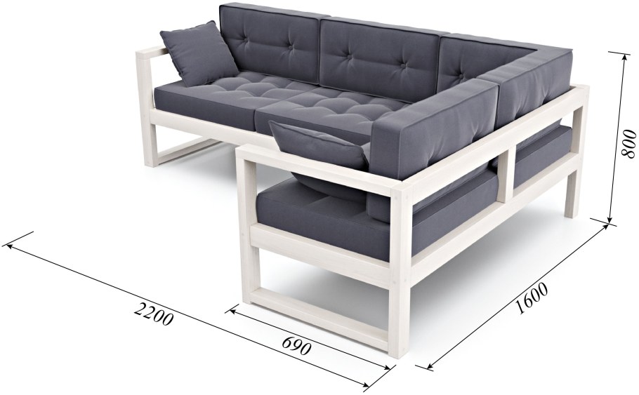 Диван Anderson Астер угловой