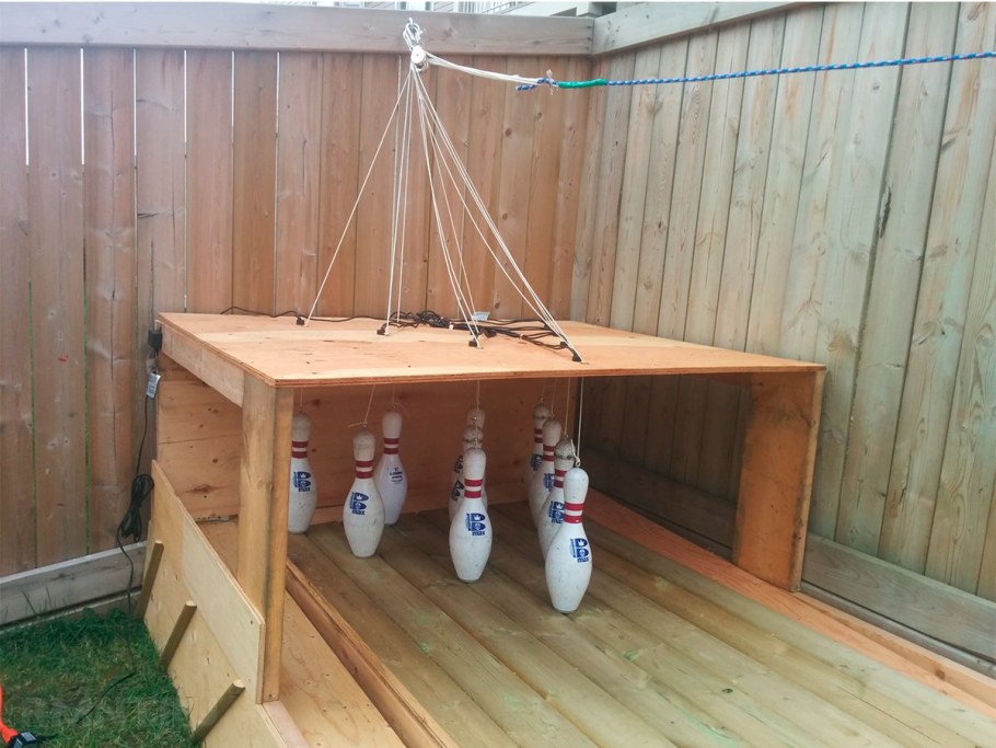 Боулинг для детей на даче