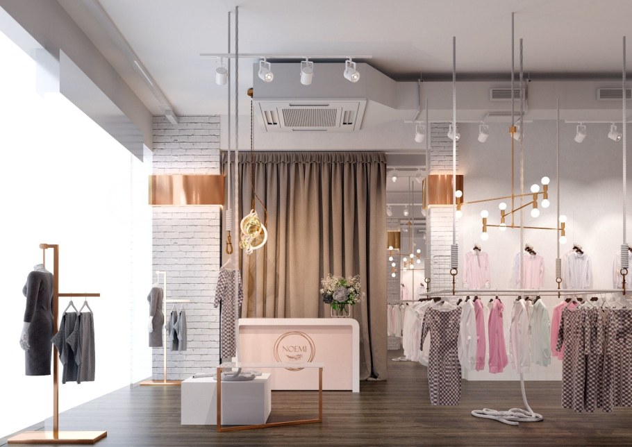 Бутик в стиле лофт