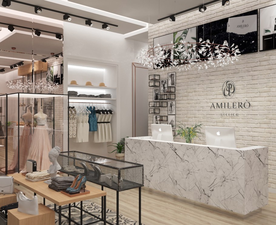 Интерьер бутика