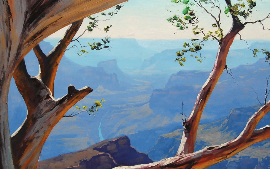 Холст в интерьере