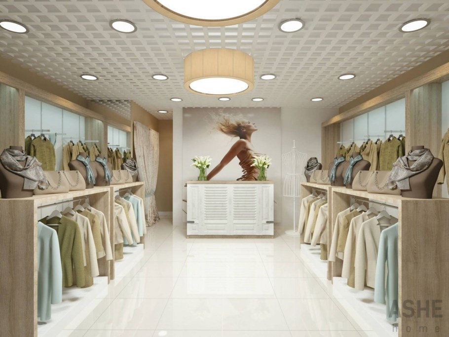 Проект бутика женской одежды