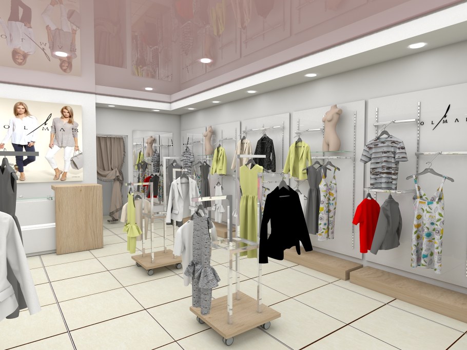 Проект бутика женской одежды