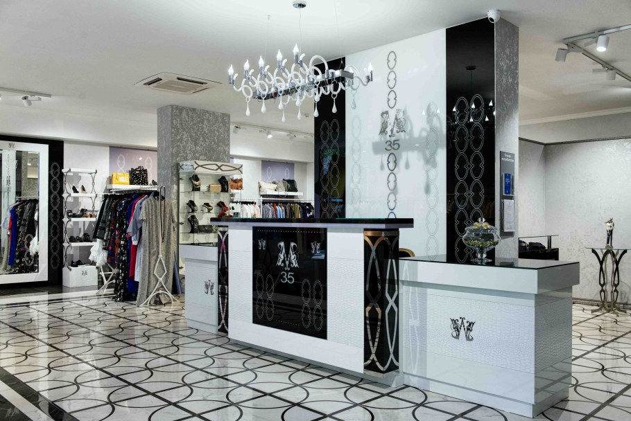 Красивый интерьер магазина