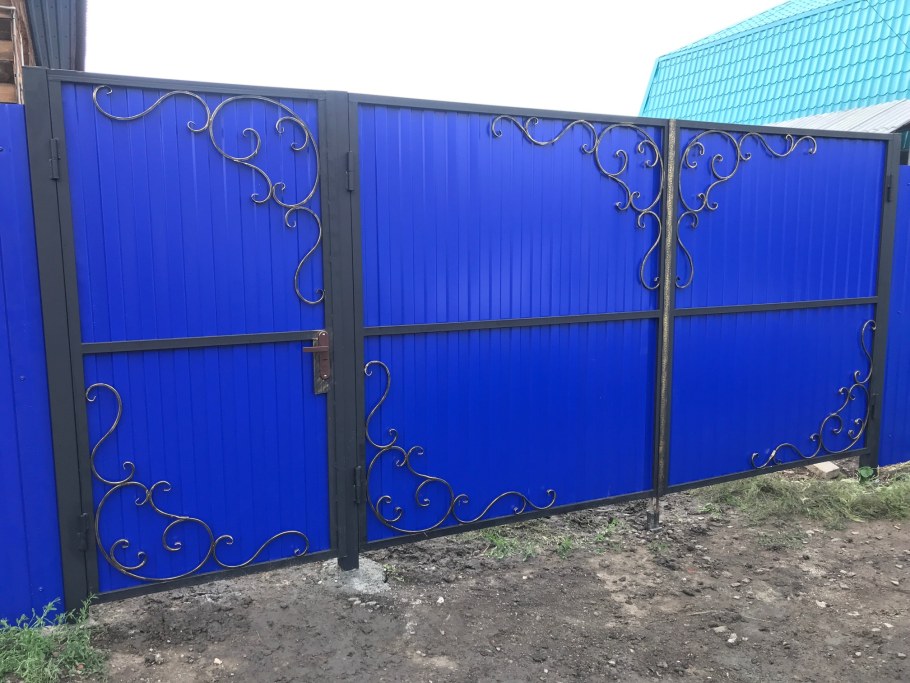 Ворота и калитка 2.2 профлист