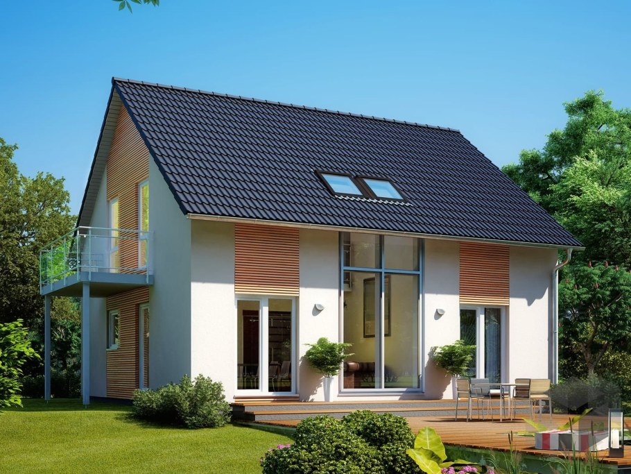 Дом газобетон 2 этажа