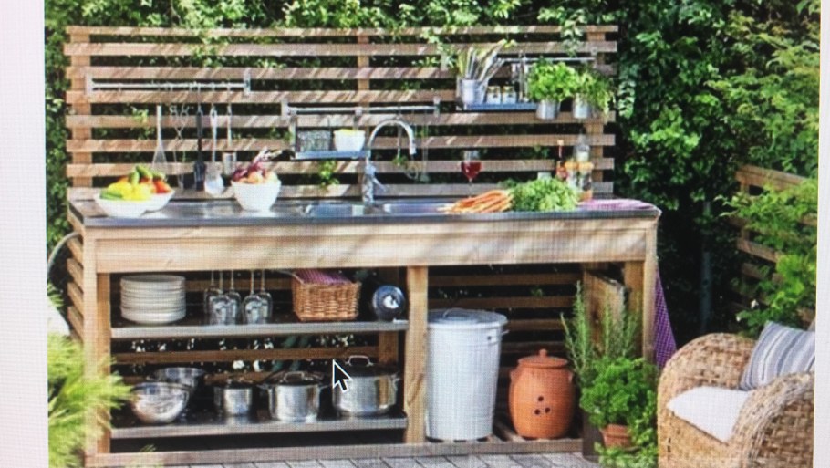 Уличный умывальник