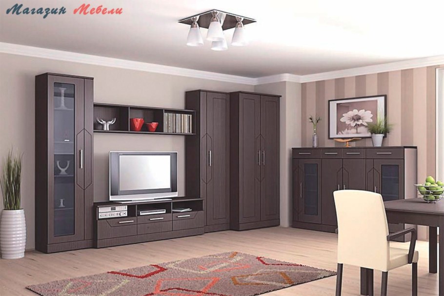 Мебельная стенка Лас-Вегас BMS