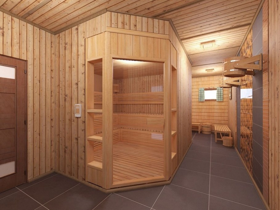 Баня 4 на 4 интерьер