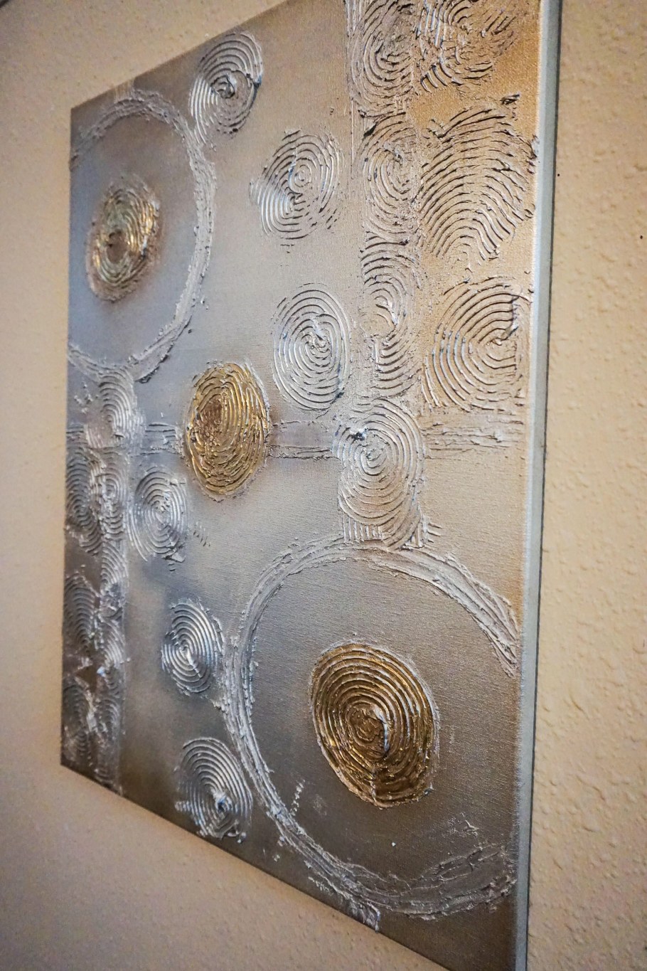 Интерьерные картины текстурной пастой