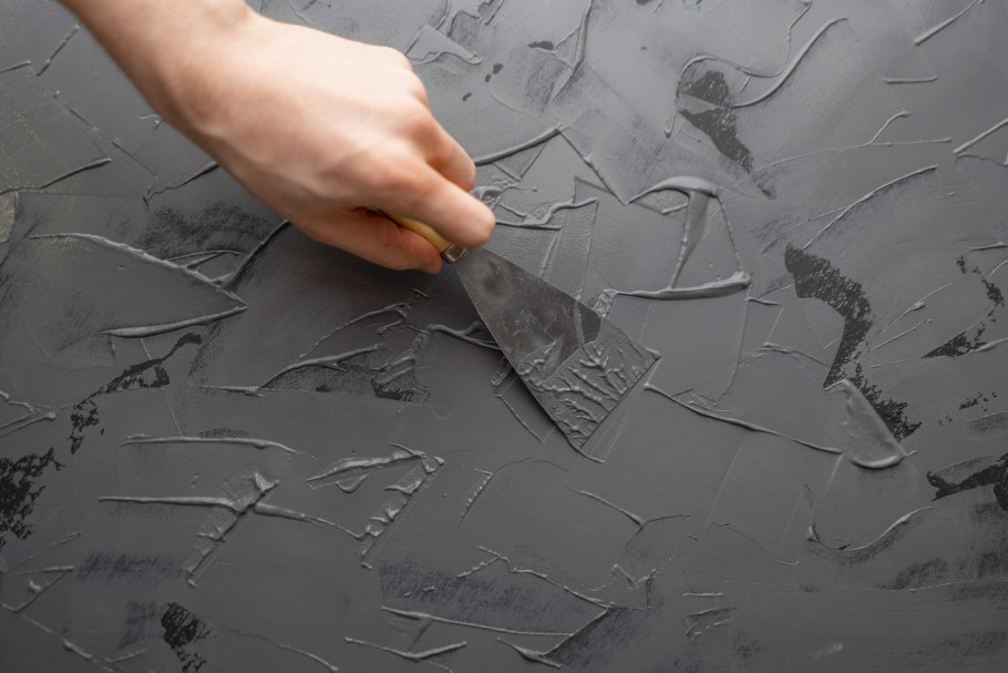 Декор стен шпаклевкой