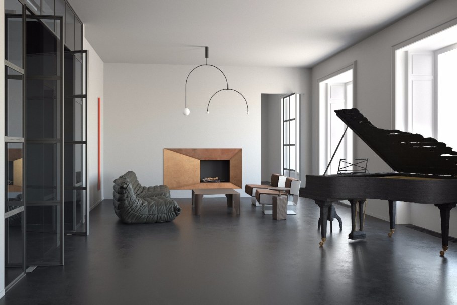 Композиция из линий