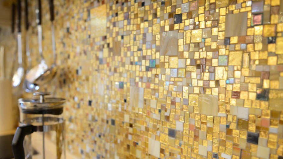 Мозаика Золотая смальта