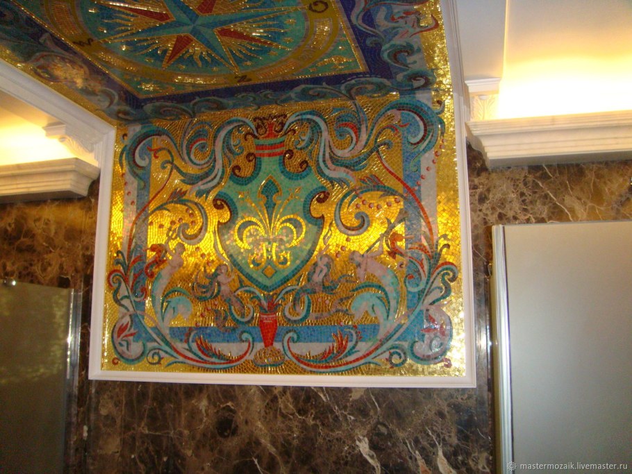 Мозаичное панно из смальты