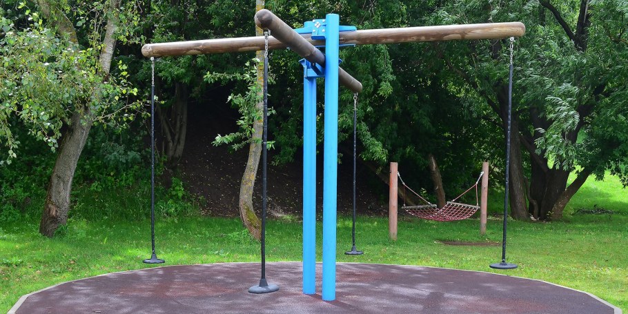 Качели канатная дорога