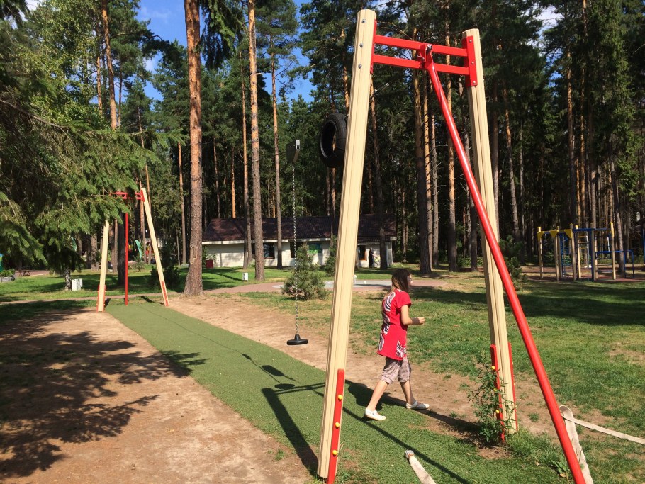 Тарзанка детская площадка