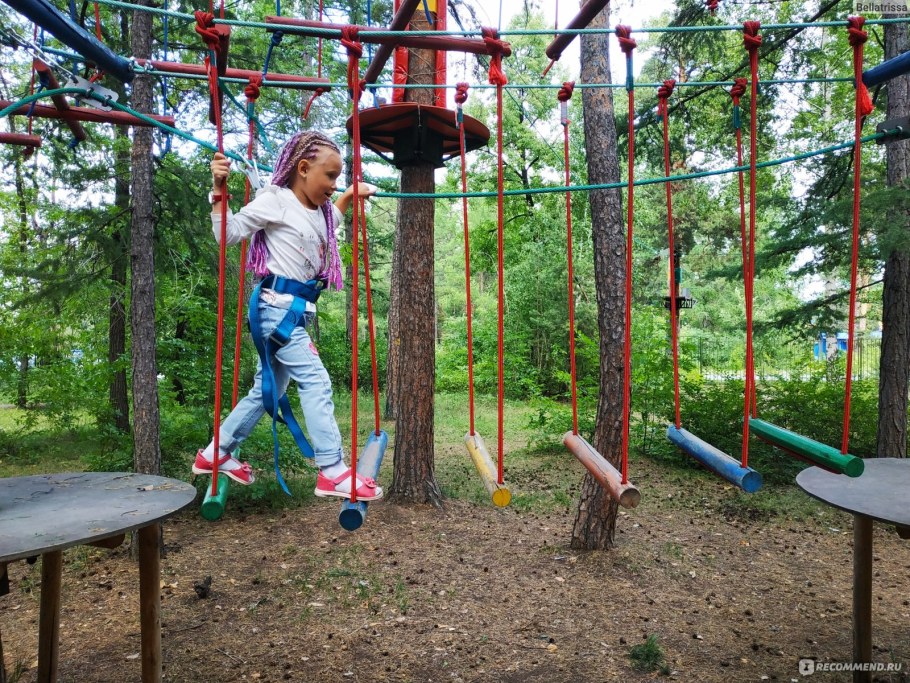 Веревочный парк Гагарина Челябинск