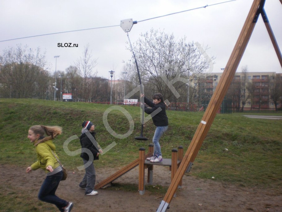 Тарзанка для детей на даче