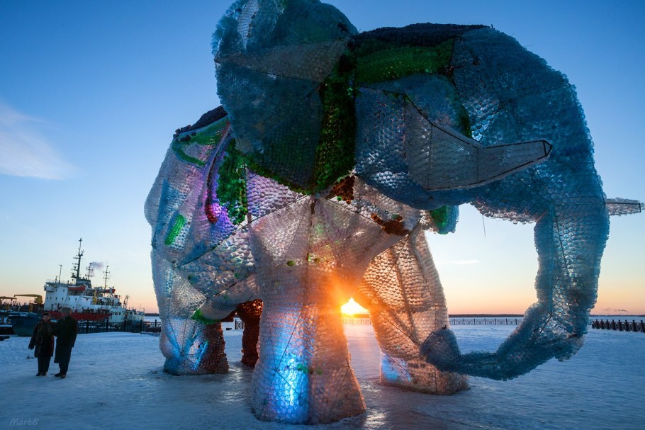 Архангельск слон бутылка