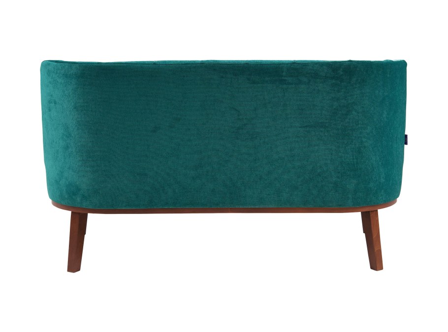 Диван раскладной изумрудного цвета