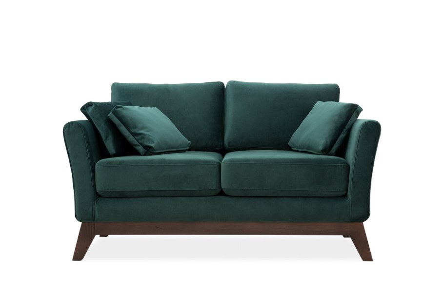 Диван изумрудный велюр