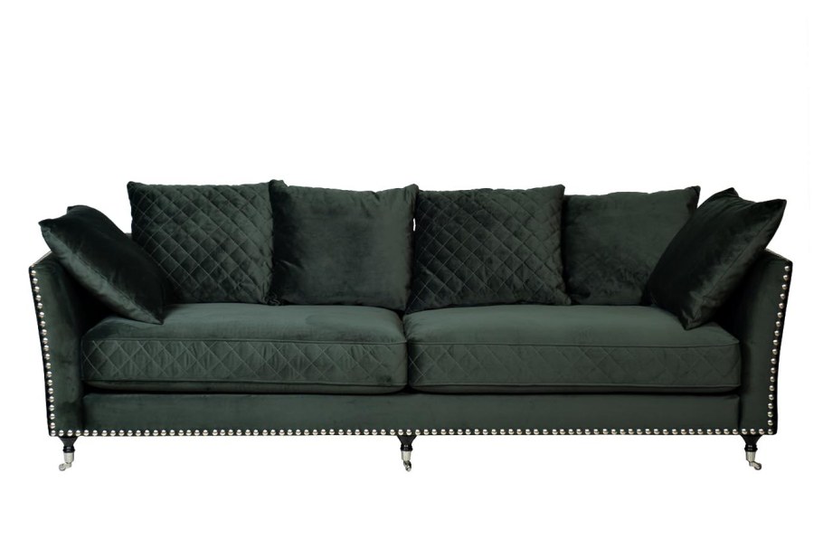 Хофф изумрудный диван