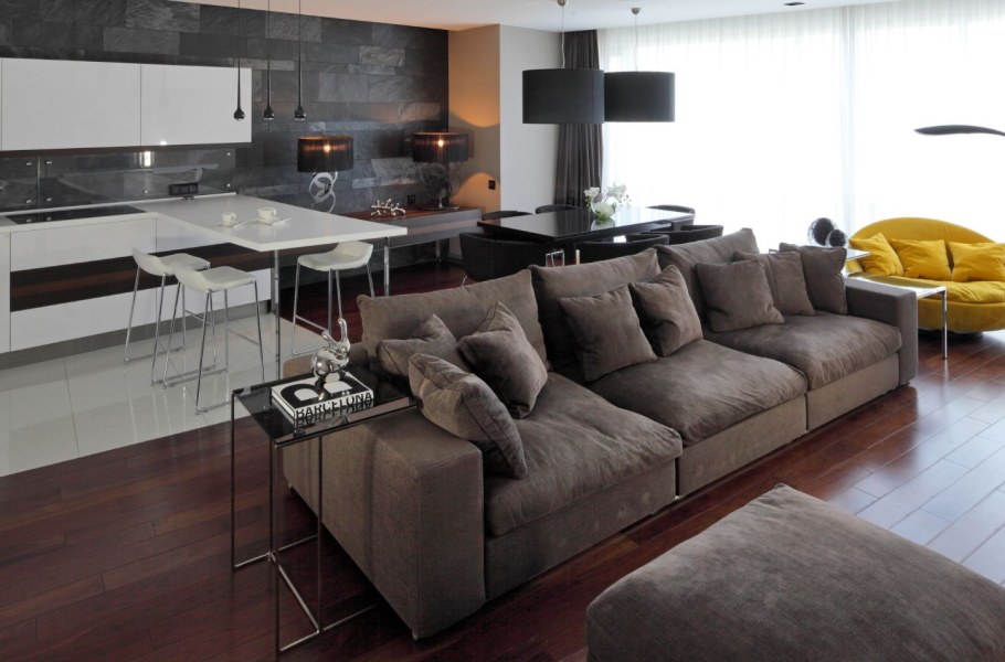 Диван в кухню гостиную