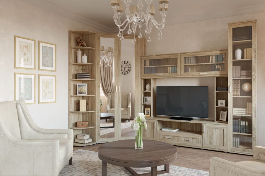 Стеллаж Spaceo Kub в интерьере