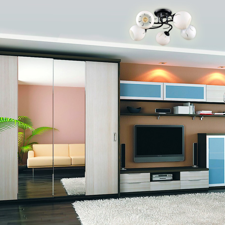 Глянцевая стенка Модерн BMS