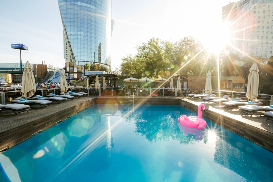 Московский Олимпийский центр водного спорта открытый бассейн