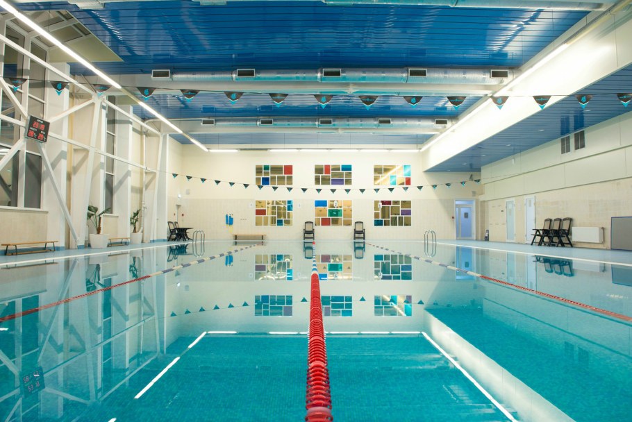 Понтонные бассейны в парке «Фили»