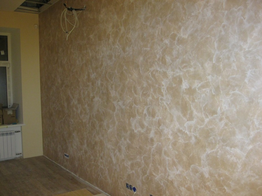 Декоративная краска для внутренней отделки