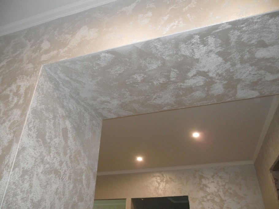 Штукатурка декоративная балка