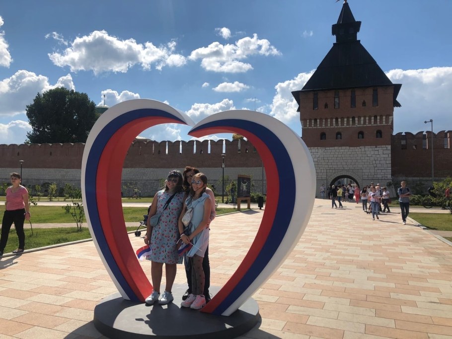 Арт объект сердце Красноярск