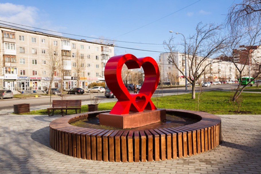 Арт объект Уфа на Ленина