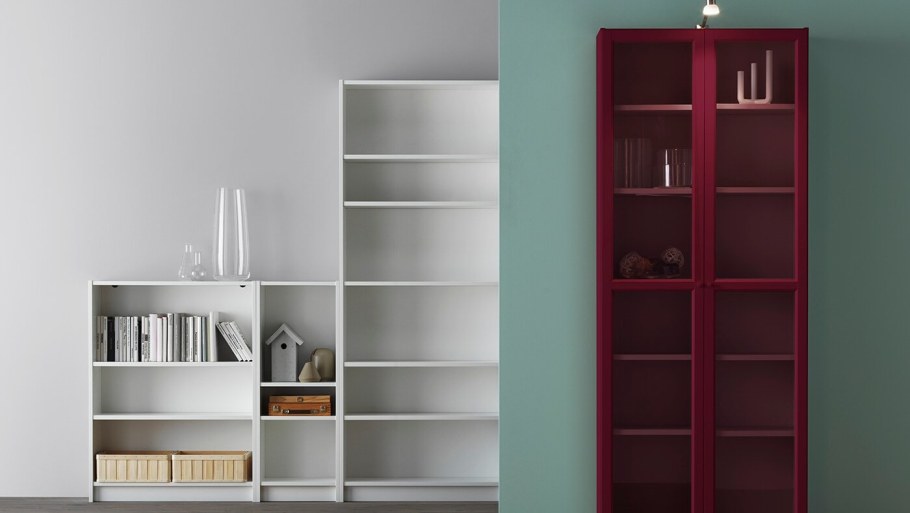 Красивый стеллаж для школьника