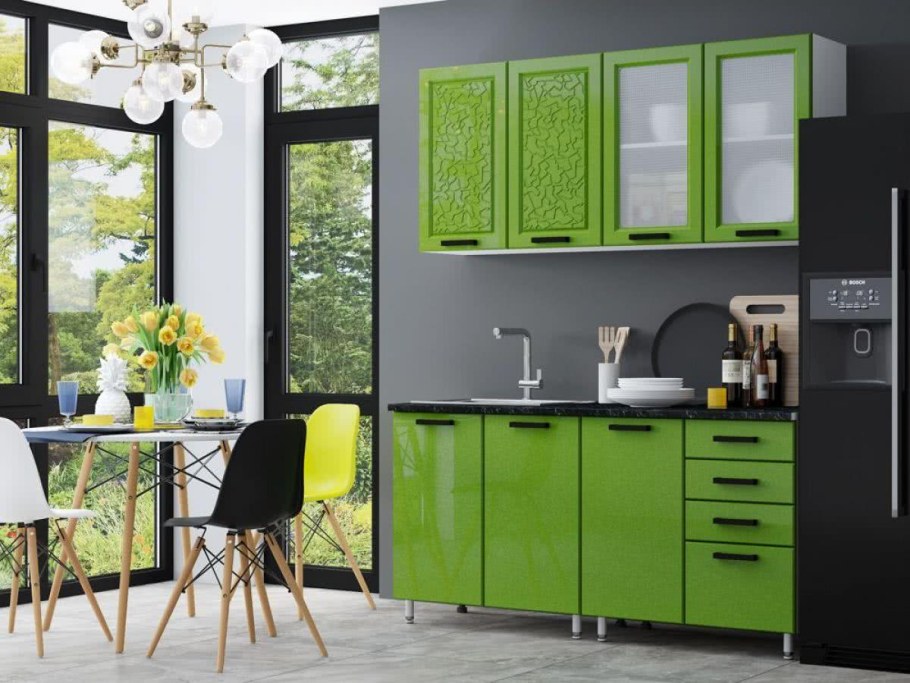 Яркие цвета в интерьере